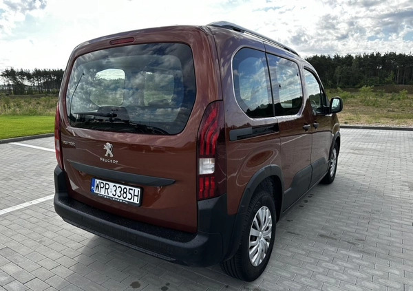 Peugeot Rifter cena 72000 przebieg: 93983, rok produkcji 2020 z Żabno małe 379